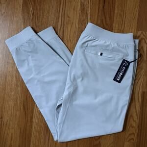 NWOT Rhoback Men's 2XL Delta Performance Jogger Anchor Gray Stretch Golf